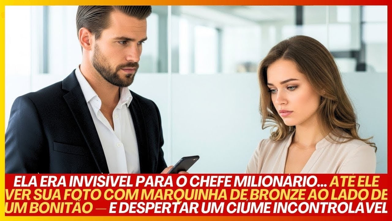 ELA ERA INVISÍVEL PARA O CHEFE MILIONÁRIO…ATÉ ELE VER SUA FOTO COM MARQUINHA DE BRONZE,E ENLOUQUECER