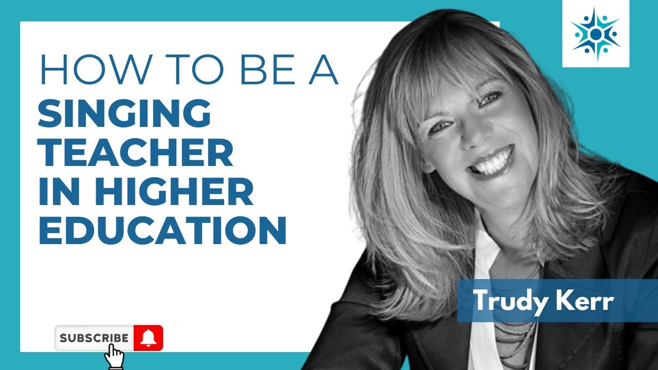 How to Be a Singing Teacher in Higher Education - YouTube