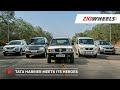 🚗Tata Harrier Meets Its Heroes 🦸‍♂️ | Sierra, Sumo, Safari & Hexa! | Feature | Zigwheels