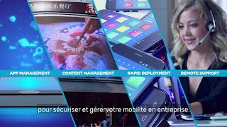 SOTI MobiControl solution MDM (Mobile Device Management), Vidéo d'aperçu général en Français screenshot 5