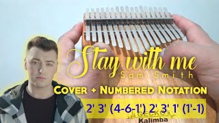 Stay with me - Sam Smith | Kalimba cover Numbered Notation