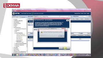 Setting up group page on the MiVoice Business