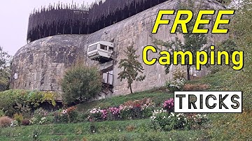 How to find the best free camp spots - Tricks