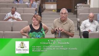 Temple Terrace Municipal Code Enforcement Board 7-12-17