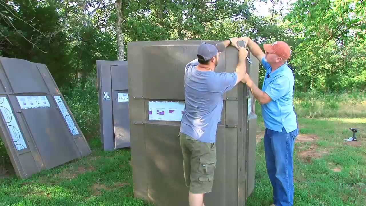 Boss Buck Blinds How To Assemble YouTube