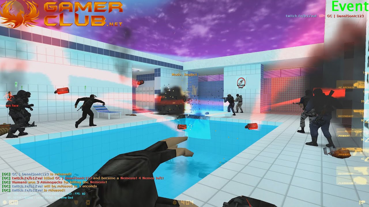 Counter-Strike 1.6 Zombie Plague | Event + Map: fy_pool_day - GamerClub.net (Part 62)