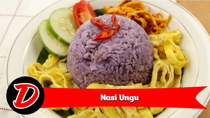 Cara Masak Nasi Uduk Ungu Youtube