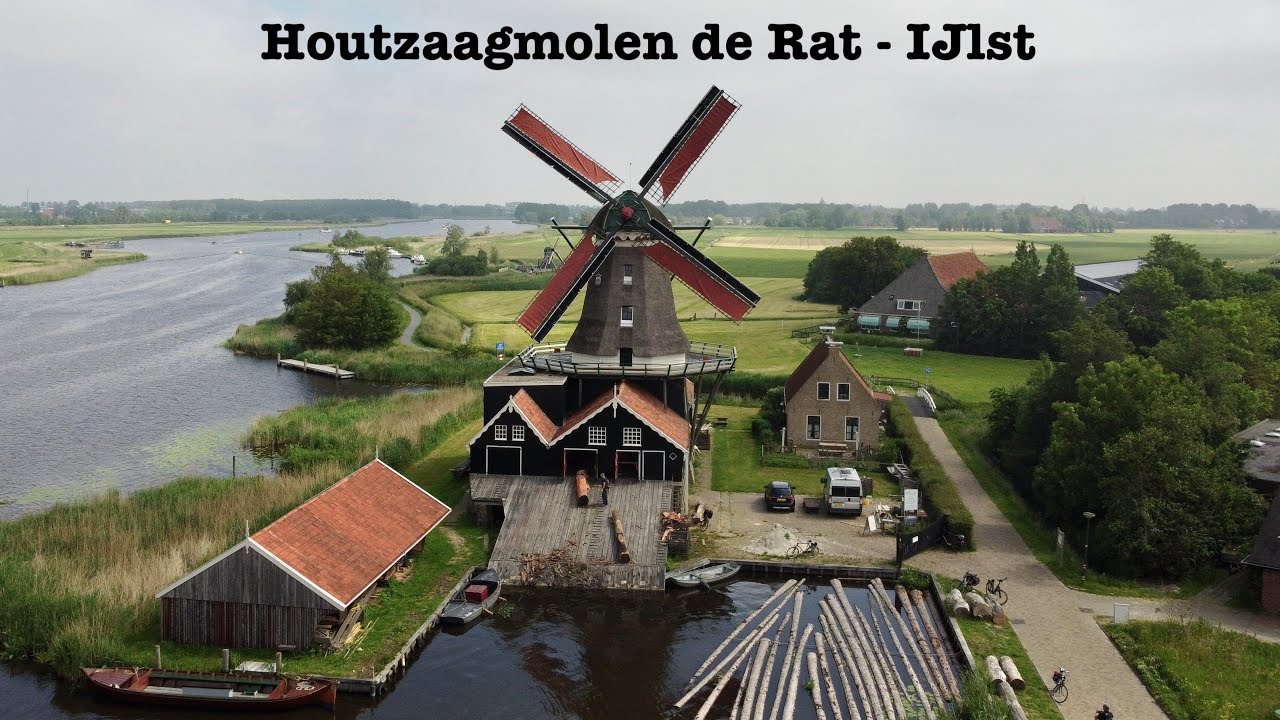 Houtzaagmolen de Rat - IJlst