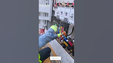 Electrical work || underground cable termination #electricalwork