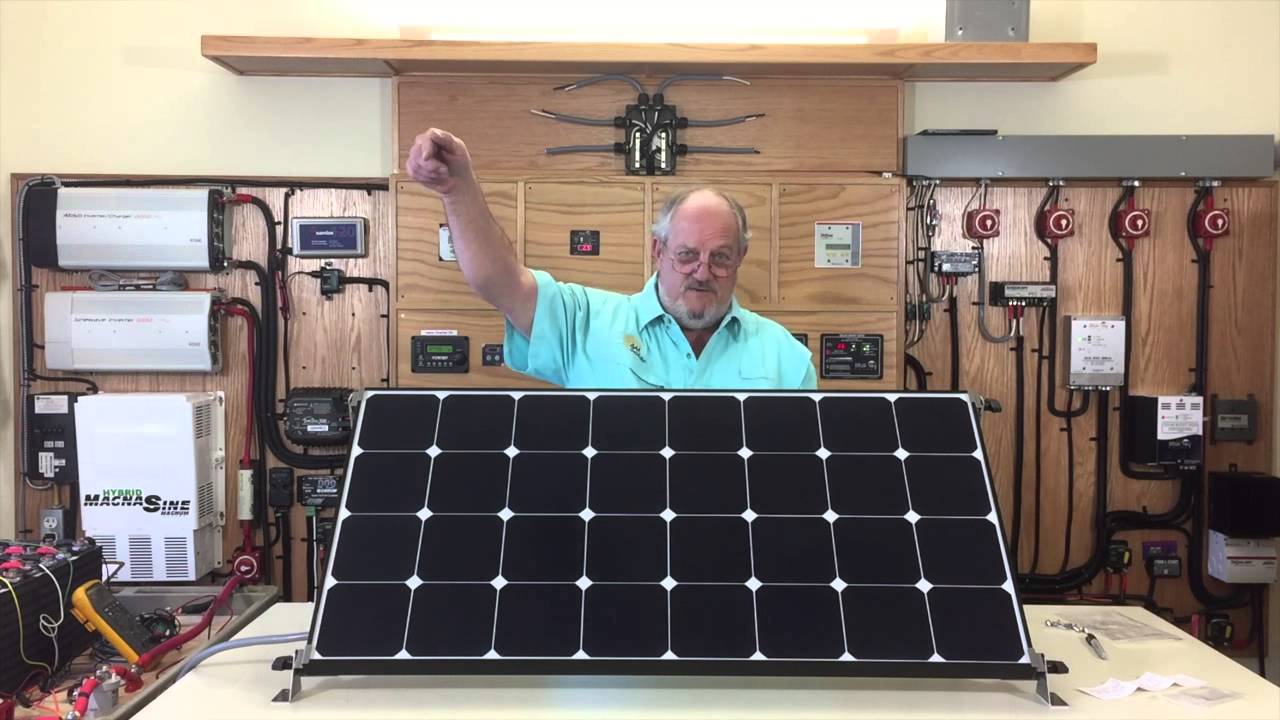 Solar & Wind Energy Roof & Ground Mounts AM Solar 35mm Tilting RV Solar