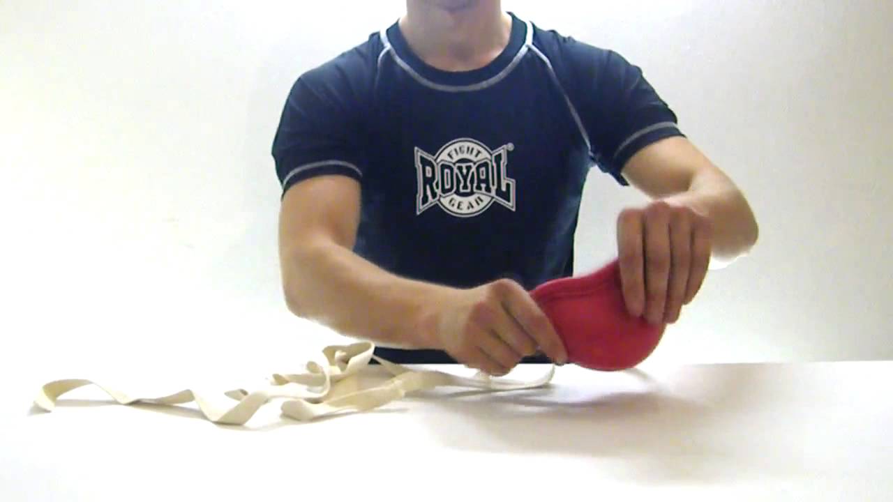 Men groin guard "Royal" with metal cup (GRmet) YouTube