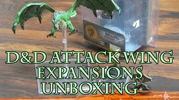 D&D Attack Wing Expansions Unboxing