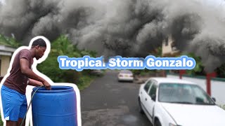 Tropical Storm Gonzalo in Grenada | Live Update Vlog and more!