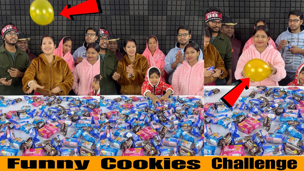 Cookies Unlimited Funny Food Challenge Game With Full Family