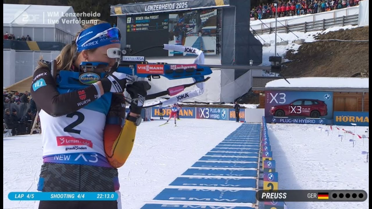 Biathlon Season 24/25 - Pursuit Women - Lenzerheide (SUI)