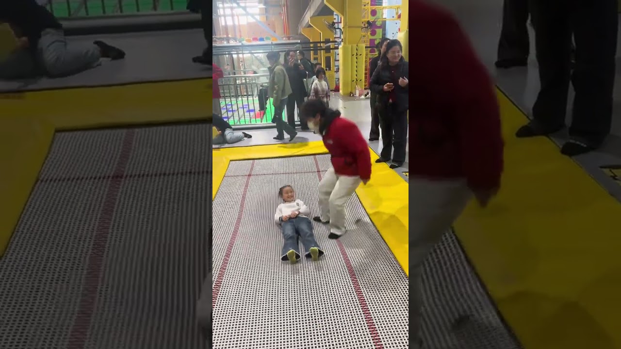 Indoor Trampoline Trampoline Check-in Internet Celebrity Trampoline Trampoline Do not imitate da