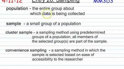 Sampling Methods for Surveys