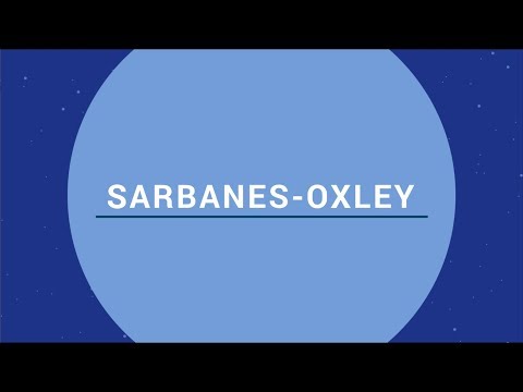 Video: Kad Sarbanes Oxley bija efektīvs?