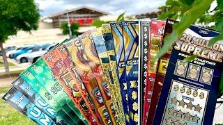I bought every $50 & $100 Texas scratch off for $1000