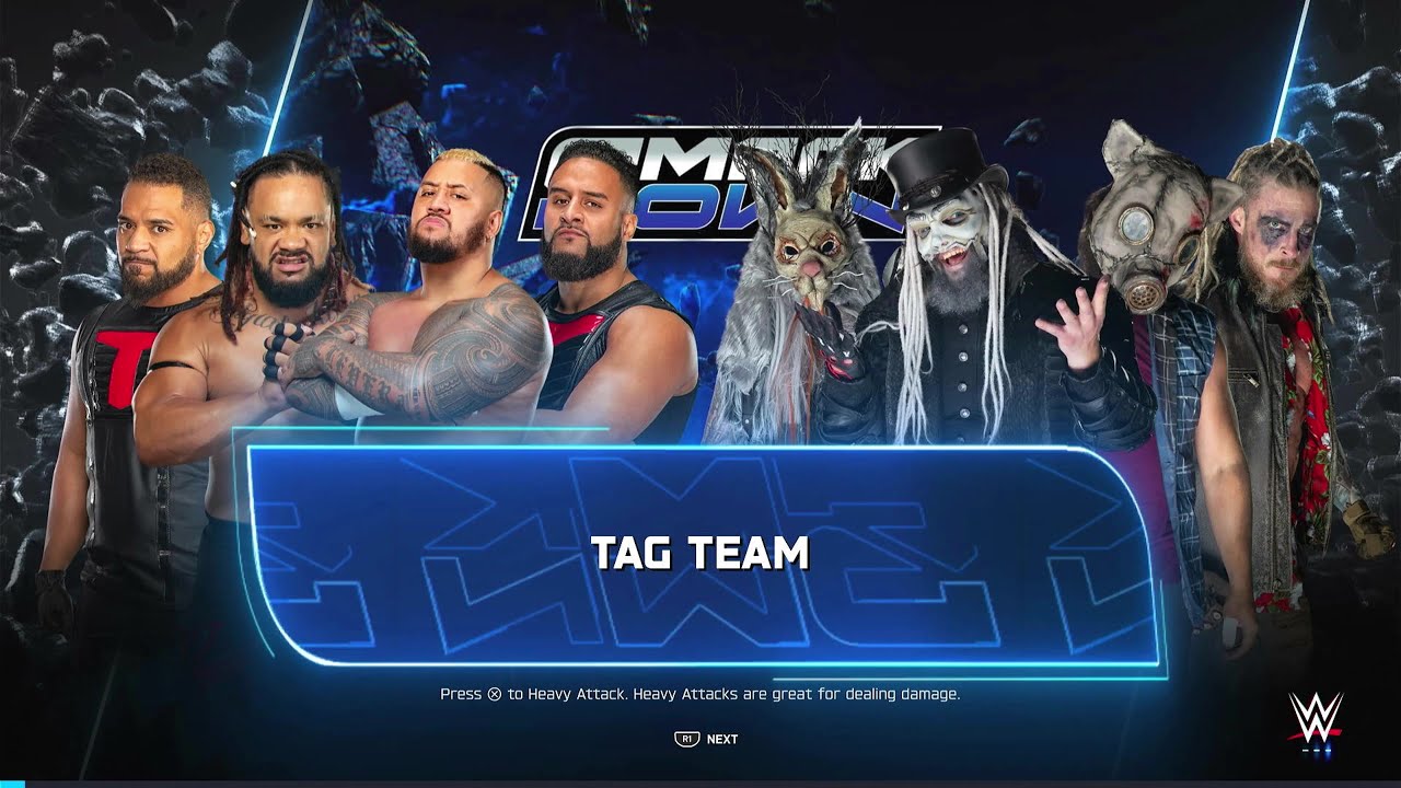 WWE 2K25 - The Bloodline vs. The Wyatt Sicks