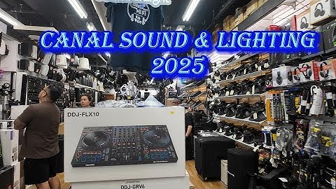 Canal Sound & Lighting Walkthrough - New York, Canal Street 2025