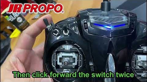 SET UP FOR TRIM INPUT SWITCH 081420 JR PROPO / Dee Force Aviation