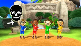 Wii Party Board Game Island (Expert CPU) - Asami Vs Hayley Vs Midori Vs Shinnosuke