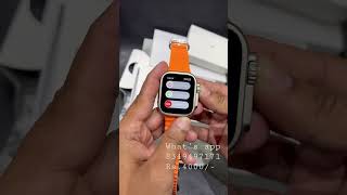 Hw8 ultra max smart watch #hw8ultra #smartwatch #watchultra #trendingshorts #trending