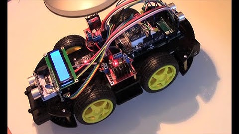 Arduino Robot Car using Bluetooth on iPhone