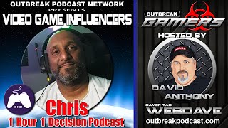 Outbreak Gamers - Chris Host of 1H1D
Chris Host of 1h1d - A Xbox Game Pass podcast!
We play a random Xbox Game Pass for an hour and decide if its worth our time! Episodes every Wednesday night! Part of the QTB Network!
X / Twitter: https://x.com/tc1h1d
YouTube: https://www.youtube.com/@QuitTheBuild
Website: https://linktr.ee/tc1h1d
#outbreakgamers #xbox #gaming
Subscribe To This YouTube Channel
BECOME A COUNCIL MEMBER ///
WEBDAVE from Outbreak Gamers
X / Twitter: https://twitter.com/webdave
David Anthonys Gamer Tag: WEBDAVE
ORDER MERCH FROM THE SHOW
https://gamers-council-shop.fourthwall.com/
https://my-store-dee03f.creator-spring.com/listing/the-council-november-2024
AD SPOT:
NerdPropellants Etsy Store Gaming Art
Etsy: http://nerdpropellant.etsy.com
20% off Nerd Propellant ETSY store using code GAMERSCOUNCIL
Join this channel to get access to perks:
https://www.youtube.com/channel/UCA7l5oBj3HvmjJdK6HpheeQ/join
GAMERS COUNCIL website:
https://linktr.ee/gamerscouncil
Email us at: outbreakpodcast@gmail.com
Order Outbreak Gamers T-shirts & Cool Stuff!
https://my-store-dee03f.creator-spring.com
https://www.teepublic.com/user/outbre...
Help Support Us By Joining Our Patreon:
https://www.patreon.com/outbreakpodcast
Filmed On Location at: OUTBREAK STUDIO Outbreak Gamers - Chris Host of 1H1D