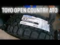 We Swapped to Toyo Open Country AT3's from BFG KO2's