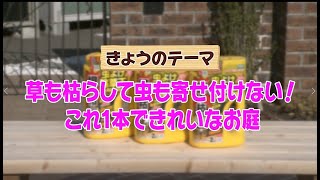 草も枯らして虫も寄せ付けない！フマキラー　虫よけ除草王　DO！エイトユアセルフ（4月11日OA）