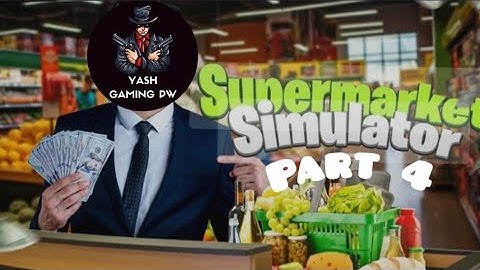 I Opened My Own Grocery Store (Supermarket Simulator Part 4) #supermarketsimulator