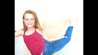 Tyler Levinecartwheelsred Roundoffryan Hangingindoor Gymnastics