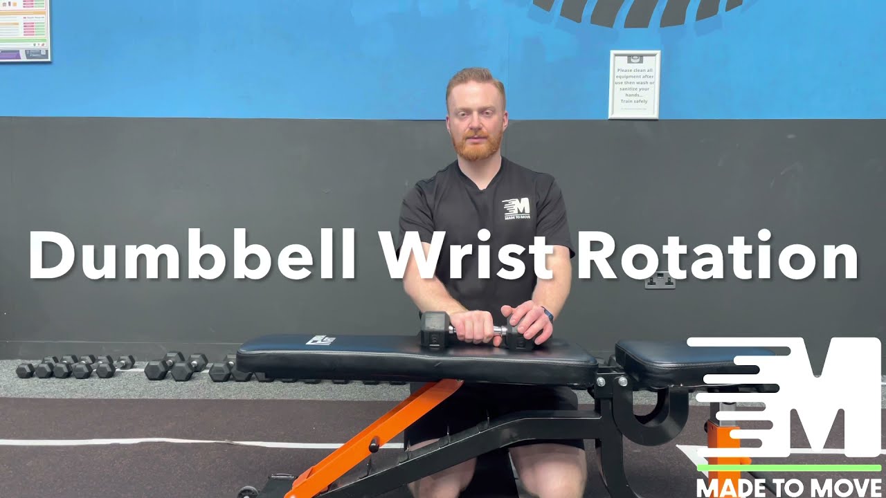 HOW TO: Dumbbell Wrist Rotation | Made to Move