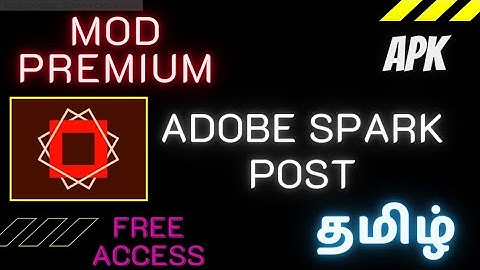 Easily Create Animated Graphics with Adobe Spark Post Pro | Mod APK |TaxoN