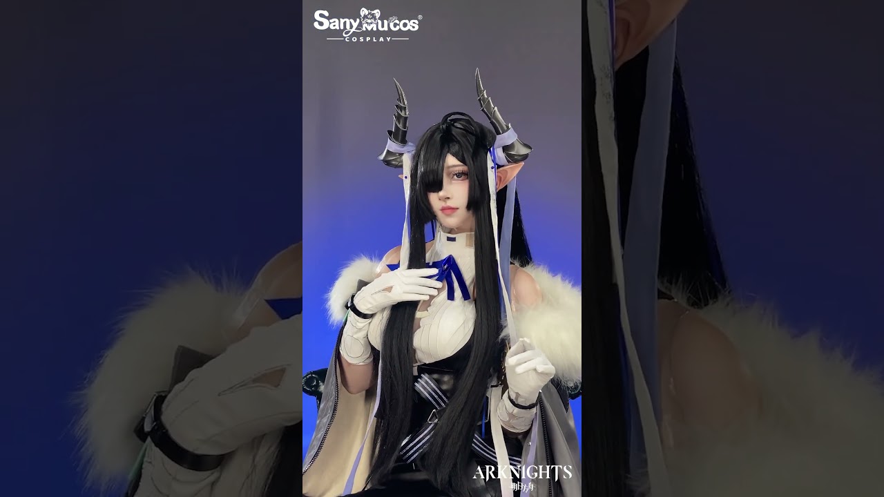 Arknights Qalaiša,The Northwind Witch cosplay costume premium edition show #sanymucos #arknights