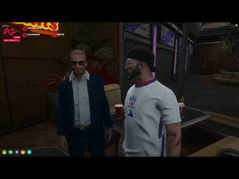 Tony chats with Tommy T at Snr Buns