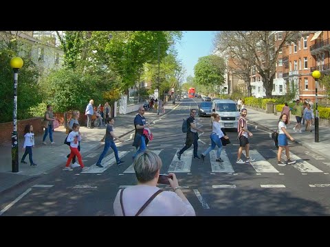 Walking London’s Famous ABBEY ROAD CROSSING u0026 Studios (aka The Beatles Crossing)