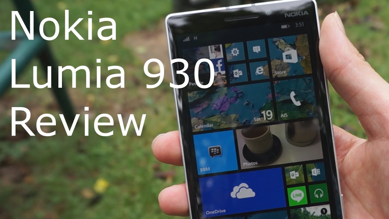Nokia Lumia 930 Review การใช้งาน+กล้อง (Thai)