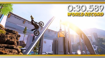 Trials Fusion - Waterworks World Record (8/10) (10/26/2022)