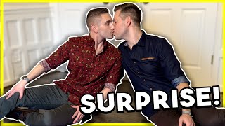SURPRISING MY BOYFRIEND FOR VALENTINE’S DAY 2024 | GAY COUPLE VLOGS | Habitually Henry