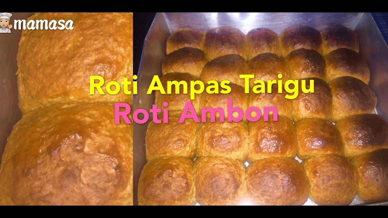 Resep ROTI AMPAS TARIGU||Roti Ambon||Roti khas Maluku#dirumahsaja