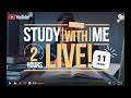 Study with me 2 hour day 88/365 📚👨🎓🤫📖 #study #upsc #youtube #shorts #live #viral @divyaraj_1966