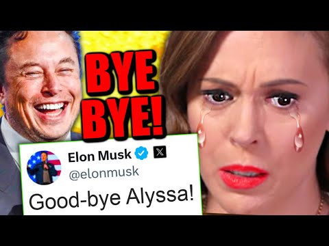 It's OVER For Alyssa Milano After CRAZY MELTDOWN! Elon Musk Gets The LAST LAUGH!