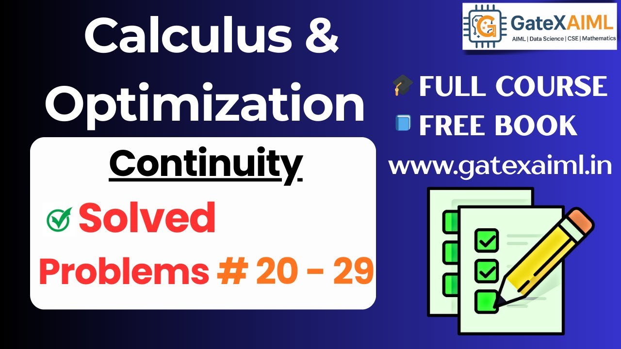 Continuity Problems Solved | Step-by-Step Solutions 20–29 | Calculus ...