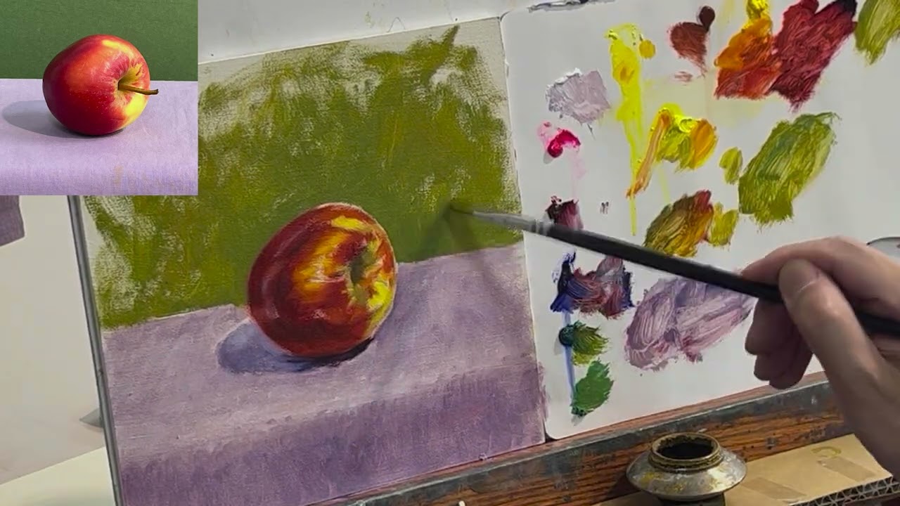 How To Oil Painting by Kazuyoshi Morita 【 