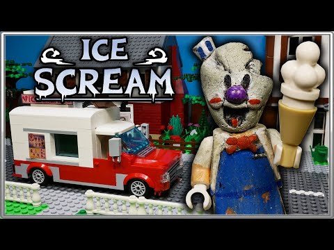 Видео: LEGO Фильм Мороженщик / Все серии 1-5 / Horror game Ice Scream