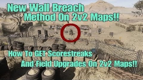 NEW Insane 2v2 Wall Breach Method and Scorestreaks and Field Upgrades on 2v2 Maps!!|Modern Warfare