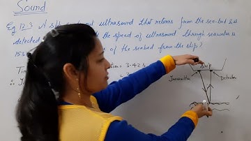 Class 9th  NCERT Science Physics Example 12.3 Sound by Shilpa Chaudhary